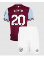 Otroški Nogometna dresi replika West Ham United Jarrod Bowen #20 Domači 2024-25 Kratek rokav (+ hlače)